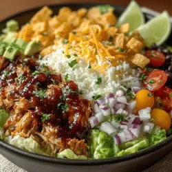 Smoky BBQ Chicken Chopped Salad Recipe