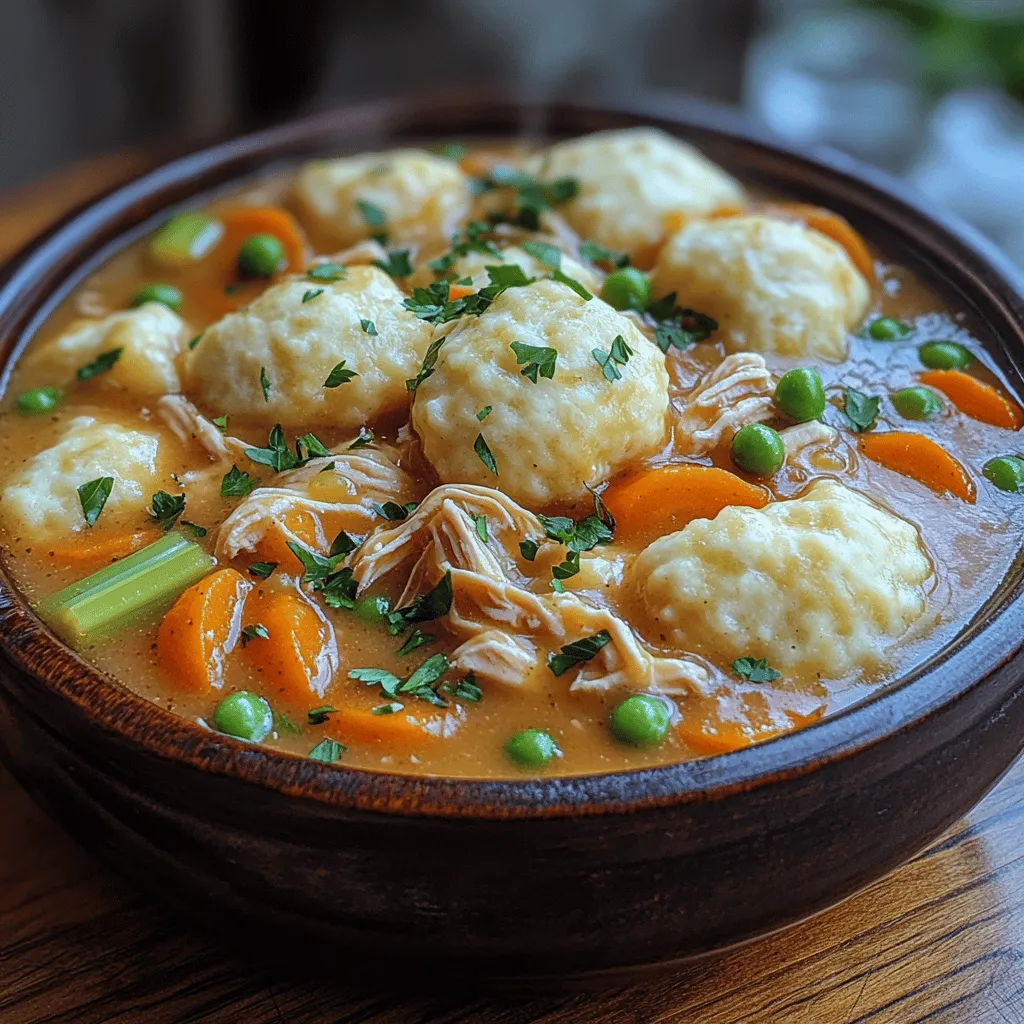 There's something inherently comforting about a steaming bowl of chicken and dumplings. This classic dish, cherished across many households, evokes feelings of warmth and nostalgia, especially during the colder months. The tender pieces of chicken nestled in a rich, creamy broth topped with fluffy dumplings create a symphony of flavors and textures that is hard to resist. Whether it's a chilly evening or a rainy day, the appeal of chicken and dumplings lies in its ability to soothe the soul and satisfy the taste buds.