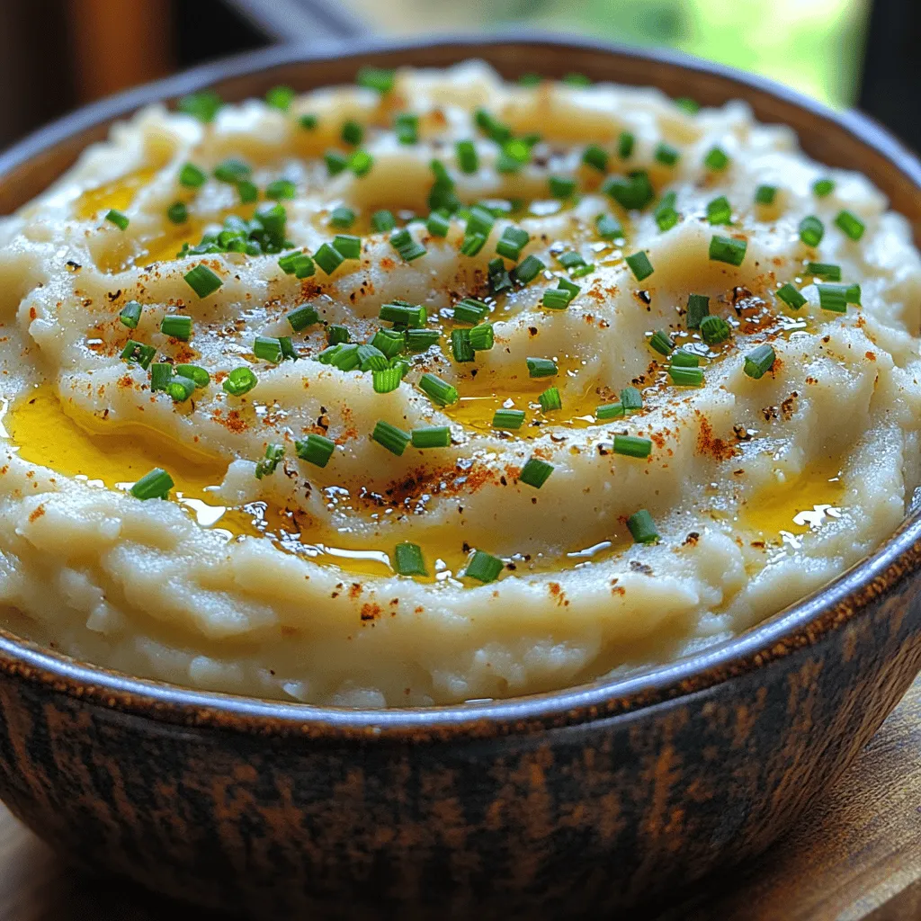 In the realm of comfort food, few dishes can rival the creamy, velvety texture of mashed potatoes. However, for those seeking a healthier alternative that doesn’t compromise on flavor, Creamy Garlic Cauliflower Mash offers an irresistible solution. This delightful side dish has gained popularity among health-conscious eaters, thanks to its low-carb profile and versatility in catering to various dietary preferences, including vegan and dairy-free options.
