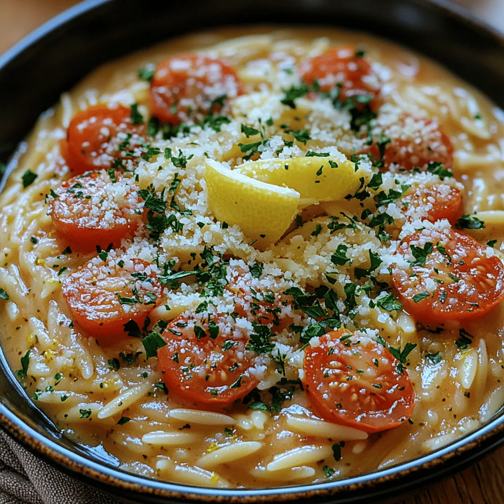 When it comes to comfort food that tantalizes the taste buds and warms the heart, few dishes can compete with creamy lemon herb orzo. This delightful pasta dish combines the silky texture of orzo with a luscious cream sauce, brightened by the zing of fresh lemon and the aromatic notes of herbs. The result is a dish that is not only delicious but also visually appealing, making it a perfect centerpiece for family dinners, festive gatherings, or even a casual weeknight meal.