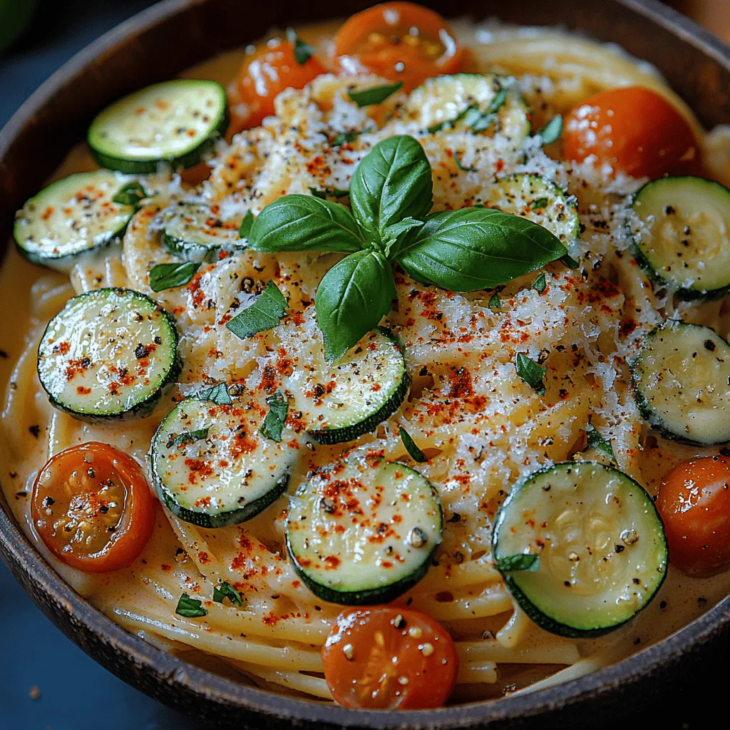 Creamy Zucchini Tomato Pasta is more than just a meal; it's a celebration of flavors and a comforting dish that can elevate your dining experience. This recipe combines the lush creaminess of a rich sauce with the fresh, vibrant tastes of zucchini and tomatoes, making it a perfect choice for anyone looking to indulge in a delicious, wholesome dish. Whether you're cooking for a busy weeknight dinner or hosting a casual gathering with friends, this pasta dish is sure to impress.