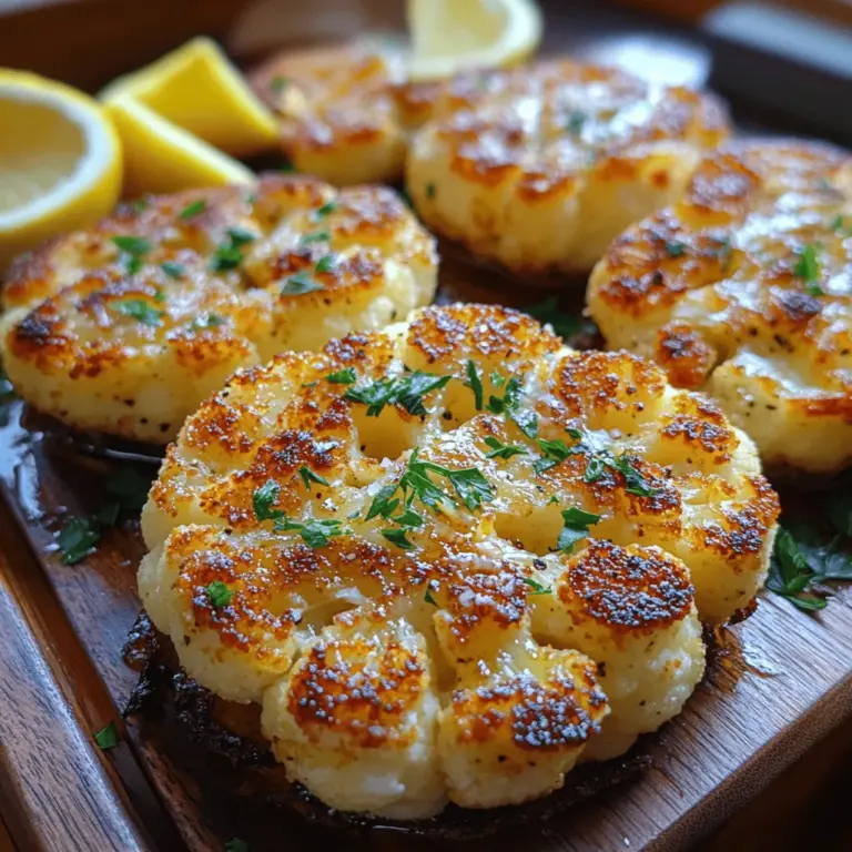 In recent years, the culinary world has witnessed a significant shift towards plant-based diets, with an increasing number of people seeking delicious alternatives to traditional meat dishes. Among the myriad of options available, cauliflower steaks have emerged as a standout choice, providing a hearty and satisfying meal that appeals to both vegetarians and meat-lovers alike. These thick slices of cauliflower, when roasted or grilled, develop a wonderfully crispy exterior while retaining a tender and flavorful core, making them a versatile addition to any dinner table.