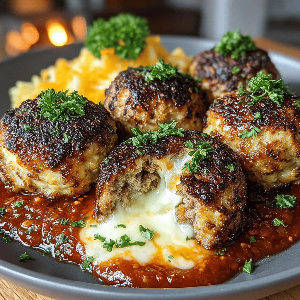 If you’re looking for a mouthwatering dish that combines the classic comfort of meatballs with a delightful cheesy surprise, you’ve come to the right place. Baked Mozzarella Stuffed Turkey Meatballs offer a delicious twist on the traditional meatball, elevating your dining experience to new heights. With each bite, you’ll enjoy the rich, gooey mozzarella melting from within, paired perfectly with the savory flavor of ground turkey. This dish is not only scrumptious but also provides a healthier alternative to its beef or pork counterparts, making it a favorite among health-conscious food lovers.