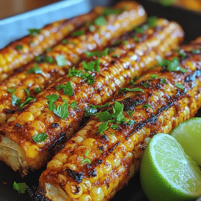 Crispy Cajun Corn Riblets are a delightful and innovative dish that brings a taste of Louisiana's vibrant culinary traditions to your table. This recipe transforms fresh corn on the cob into crispy, flavorful riblets seasoned with classic Cajun spices. The result is a finger-licking treat that’s perfect as an appetizer, side dish, or even a standalone snack. Whether you’re a seasoned home cook or a food enthusiast looking to explore new flavors, this dish is sure to impress. With its enticing crunch and zesty seasoning, it appeals to a wide audience—from families seeking a fun and tasty meal to gourmet chefs looking for a unique addition to their menu.
