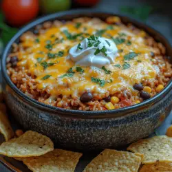 When it comes to comfort food, few dishes can rival the heartwarming appeal of a casserole. Among the myriad of options available, the Cheesy Loaded Taco Rice Casserole stands out as a family favorite, bringing together the bold flavors of taco night with the comforting embrace of a cheesy, baked dish. This casserole is not just a meal; it's an experience that combines hearty ingredients, vibrant flavors, and satisfying textures, making it perfect for family gatherings, cozy nights in, or even meal prep for the week ahead.