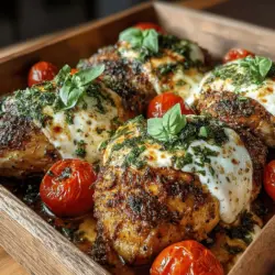 Caprese Chicken Bake Delight: Step-by-Step Guide to a Flavorful Meal