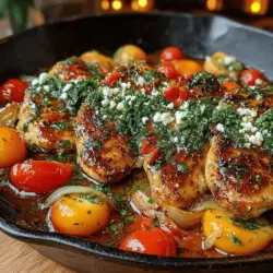 Peach Basil Chicken Skillet: A Culinary Delight