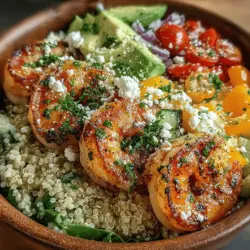 When it comes to vibrant, refreshing meals, the Zesty Lemon & Shrimp Salad Bowl stands out as a delicious choice. This salad perfectly balances the succulent taste of shrimp with the bright, zesty notes of lemon, making it a delightful option for lunch or dinner. The combination of fresh ingredients not only tantalizes the taste buds but also promotes a health-conscious lifestyle, ensuring you feel good about what you eat.