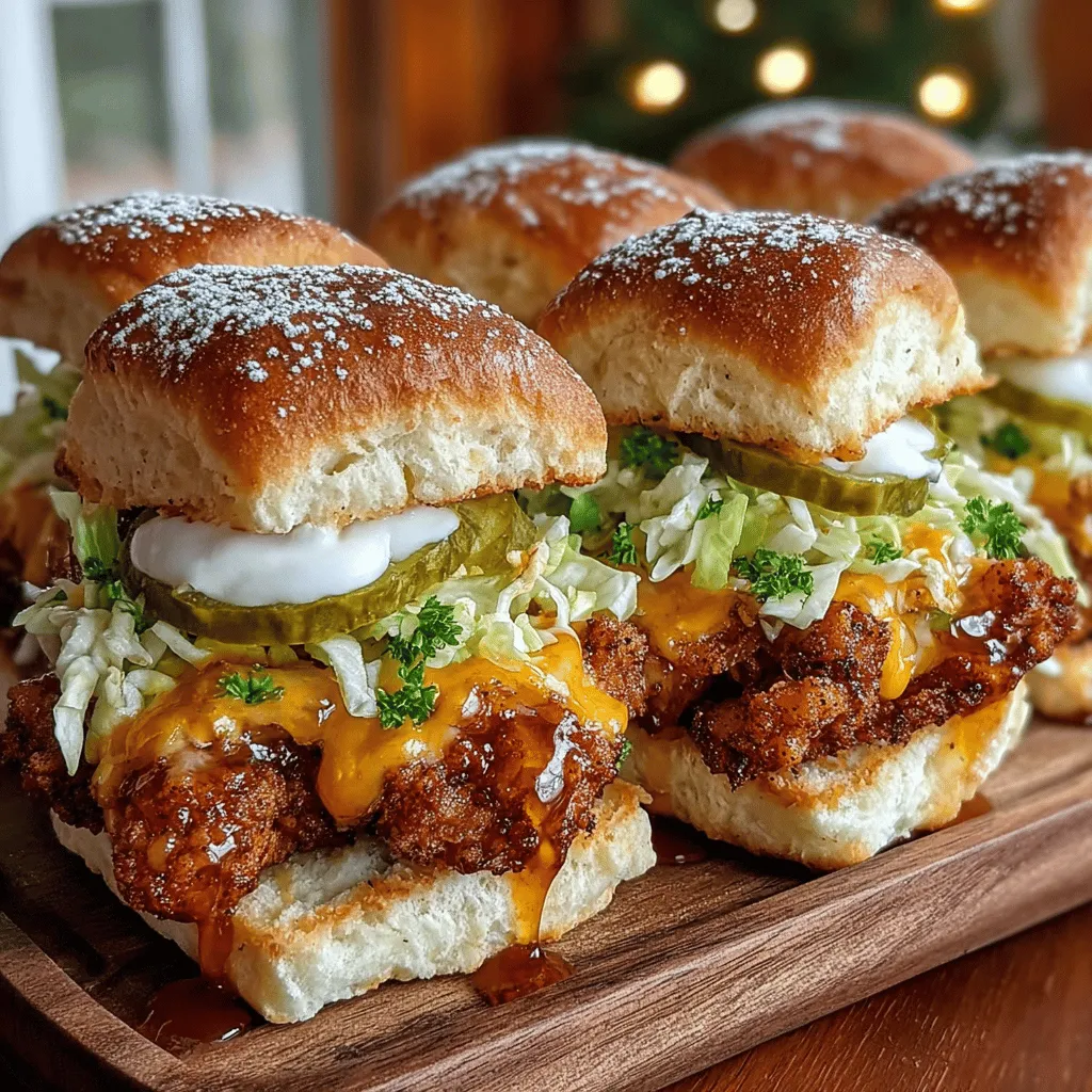Sliders have become a staple in casual dining, perfect for gatherings, parties, or simply a cozy night in. These small, satisfying sandwiches offer the ideal blend of flavors and textures, allowing for endless creativity in the kitchen. Among the myriad of slider options, the Spicy-Sweet Hot Honey Chicken Biscuit Sliders stand out with their unique flavor combination that marries heat with sweetness. This dish not only tantalizes the taste buds but also evokes the comfort of homemade food that’s hard to resist.