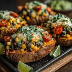 Sweet Potato Nacho Boats: A Flavorful Twist on a Classic Favorite