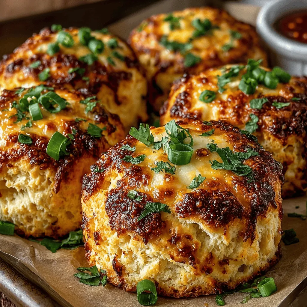 Hatch Chili Cheddar Biscuit Melts are a delightful fusion of flavors and textures, combining the warmth of freshly baked biscuits with the spicy kick of Hatch chiles and the rich creaminess of sharp cheddar cheese. This innovative recipe brings together two beloved ingredients that elevate the humble biscuit into a culinary experience that is both comforting and exciting. Whether you are looking for a savory addition to your breakfast spread, a standout item for brunch, or a tasty snack to enjoy any time of day, these biscuits offer versatility that makes them suitable for any occasion.