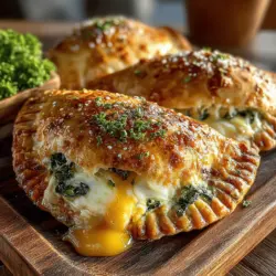 Savory Spinach and Egg Breakfast Pockets