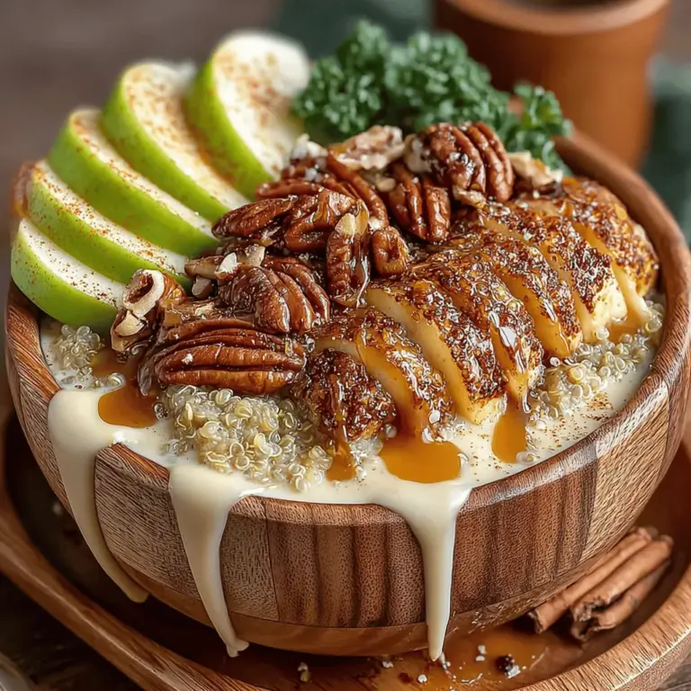 In recent years, quinoa has emerged as a superstar in the world of health foods, transforming breakfast options and elevating the way we think about morning meals. Once a staple of ancient Incan diets, this nutrient-dense grain has gained traction among health enthusiasts and culinary innovators alike, becoming a beloved base for a variety of breakfast dishes. As more people seek out wholesome, energy-boosting meal options, the Apple Pecan Quinoa Breakfast Bowl stands out as a delicious and nutritious choice that not only satisfies your taste buds but also fuels your day.