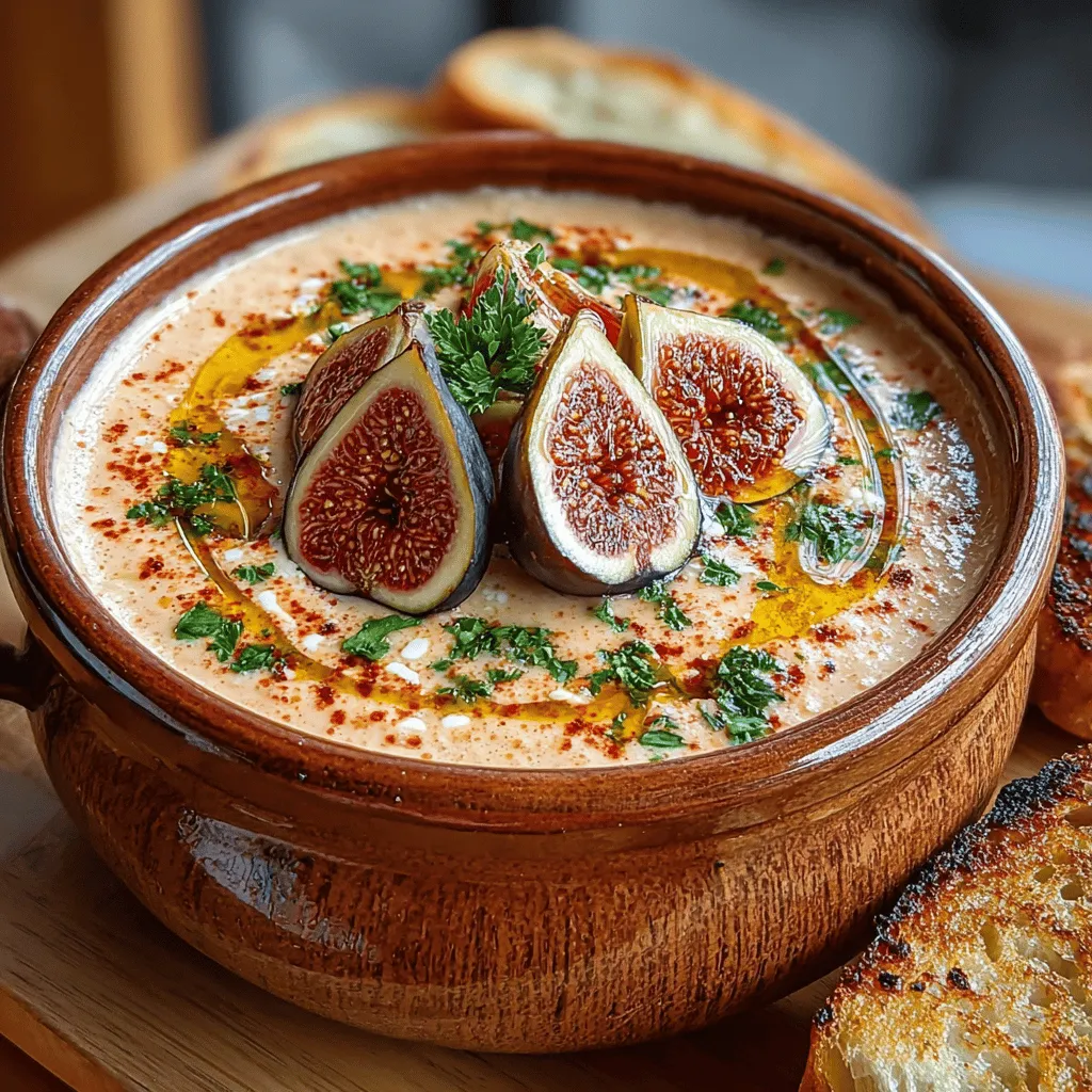 To create a robust foundation for your Creamy Fig Jam Soup, start by sautéing onions and garlic in a large, heavy-bottomed pot. Begin by heating a tablespoon of olive oil over medium heat. Once the oil is shimmering, add finely chopped onions and stir frequently. The goal is to soften the onions without allowing them to caramelize or brown, as this can impart an unwanted bitterness to the soup.