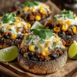 When it comes to culinary creativity, few dishes can rival the delightful fusion of Mini Taco Stuffed Portobellos. This innovative recipe marries the beloved flavors of tacos with the hearty, earthy essence of portobello mushrooms, creating a dish that's not only delicious but also visually appealing. Imagine sinking your teeth into a tender mushroom cap, brimming with seasoned filling and garnished with fresh toppings. It's a dish that captures the essence of comfort food while offering a healthy twist, making it perfect for any occasion.