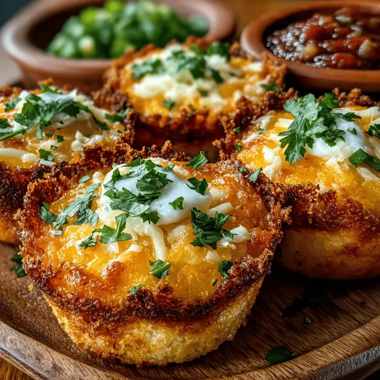 Discover the perfect bite-sized delight with our Hatch Chili Egg Burrito Bites. These mini treats combine the rich flavors of eggs, cheddar cheese, and the unique taste of Hatch green chilies, making them an ideal addition to any brunch or snack spread. With their vibrant colors and bold flavors, Hatch Chili Egg Burrito Bites not only satisfy your taste buds but also add a festive touch to your table. Easy to prepare and packed with flavor, these burrito bites are sure to impress your family and friends.