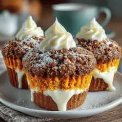 As autumn arrives, the air becomes crisp, leaves turn vibrant shades of orange and gold, and the aroma of pumpkin-spiced goodies fills our kitchens. The popularity of pumpkin-flavored baked goods surges during this season, as home bakers and food enthusiasts alike seek to capture the essence of fall in their recipes. Among the myriad of pumpkin treats, Pumpkin Cream Cheese Stuffed Muffins stand out, offering a delightful fusion of flavors and textures. These muffins are not only moist and fluffy but are also filled with a rich, creamy center that elevates the humble muffin to an extraordinary level.