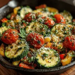 Zucchini & Tomato Summer Skillet: A Flavorful Recipe to Celebrate Seasonal Produce