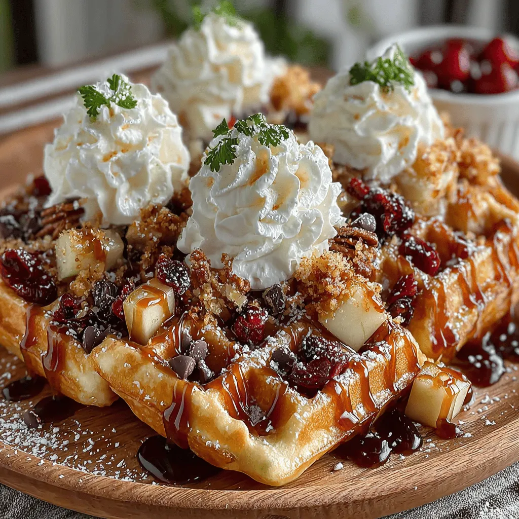 Imagine a delightful fusion of breakfast and dessert that not only tantalizes your taste buds but also satisfies your craving for something sweet and comforting. Enter Apple Waffle Nachos—a unique culinary concept that redefines the traditional nacho experience by replacing tortilla chips with crispy, golden waffles. This innovative recipe showcases the importance of creativity in the kitchen, encouraging home cooks to think outside the box and combine flavors and textures in unexpected ways.