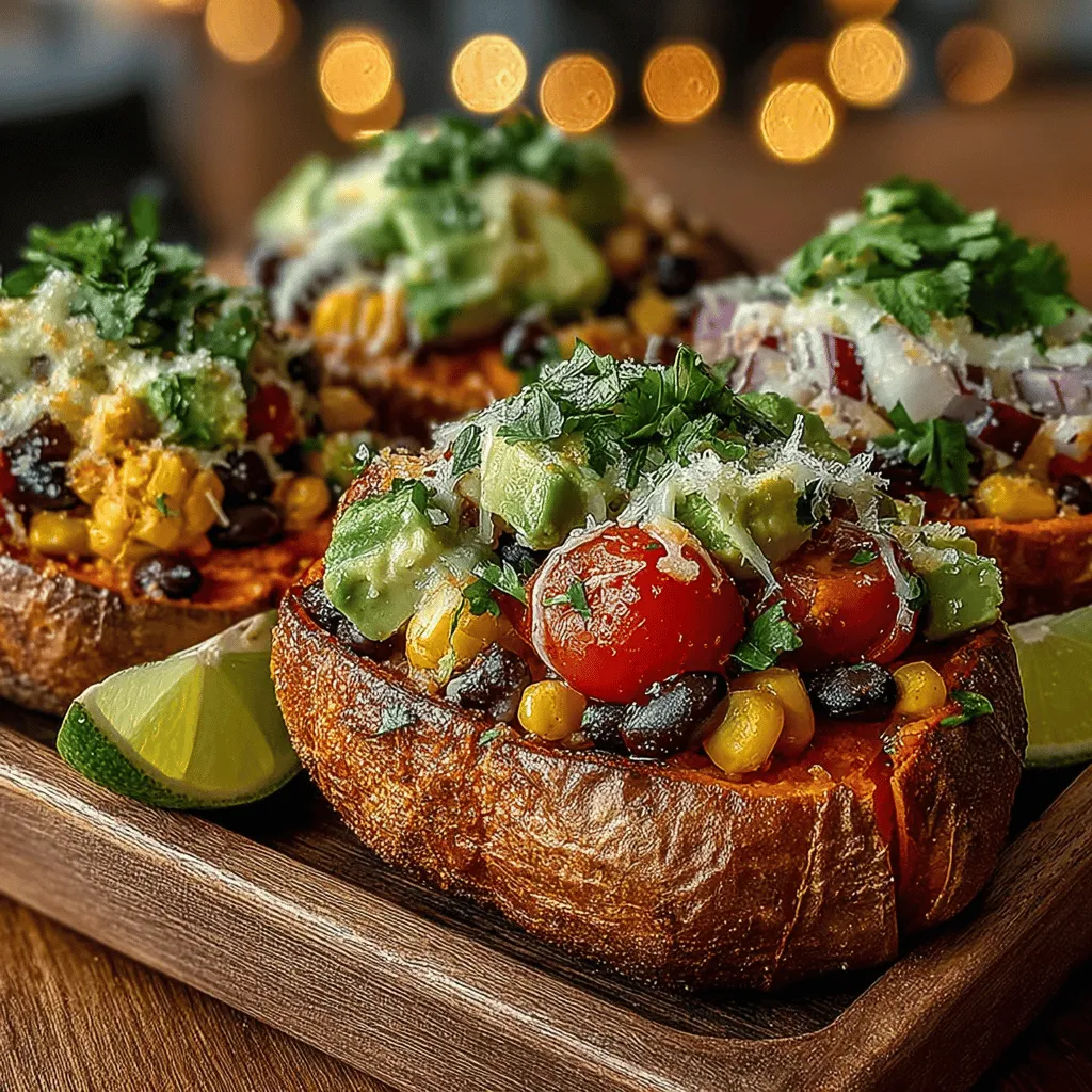 In recent years, there has been a significant shift towards healthier eating habits, with many individuals incorporating more plant-based dishes into their diets. This trend is not just a passing fad; it reflects a growing awareness of the benefits of consuming whole, nutrient-dense foods. Among these, Baked Sweet Potato Taco Skins emerge as a standout option, offering a nutritious and delicious alternative to traditional tacos. These delectable bites combine the rich, sweet flavor of roasted sweet potatoes with a variety of toppings that create a perfect balance of textures and tastes, making them an ideal choice for anyone seeking a satisfying yet healthy meal.