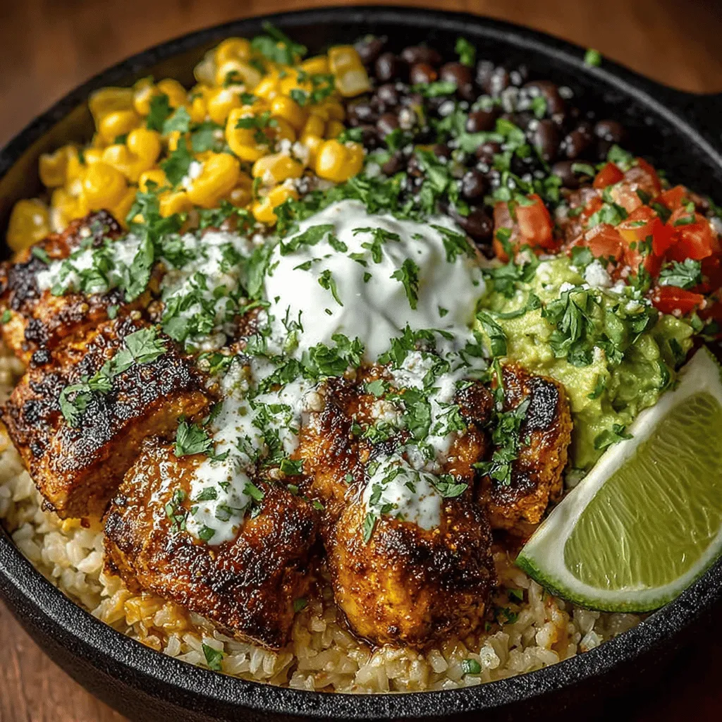 In the world of quick and satisfying meals, burrito bowls have carved out a special place. They are not only versatile but also offer a delightful combination of flavors and textures, making them a favorite among food enthusiasts. The Sizzling Chili Chicken Burrito Bowls, in particular, stand out for their vibrant flavors and nutritious ingredients. This dish brings together seasoned chicken, hearty grains, and fresh toppings, all harmonizing in a single bowl.