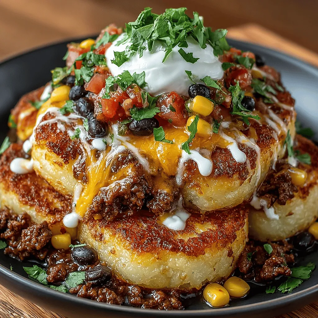 If you’re searching for a dish that combines comfort food with a burst of flavor, look no further than Cheesy Taco Potato Stacks. This culinary creation brings together the beloved elements of classic tacos and the heartiness of potatoes, resulting in a meal that is both satisfying and indulgent. Whether you’re preparing for a family dinner or hosting a casual get-together, these potato stacks are sure to impress with their vibrant flavors and appealing presentation.