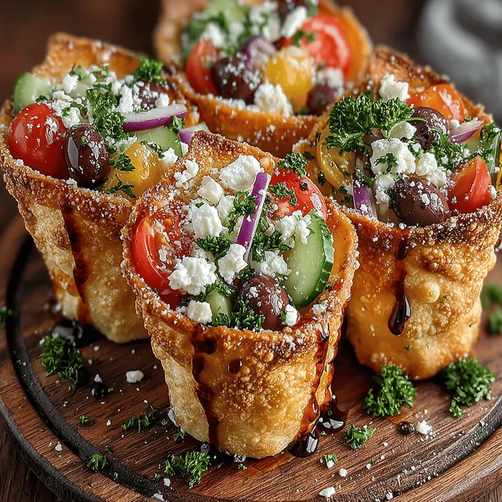 In the realm of appetizers and light meals, Mini Greek Salad Tortilla Cones offer a delightful blend of flavors and textures, making them a perfect choice for gatherings or casual snacks. These bite-sized treats are not only visually appealing but also packed with fresh vegetables, savory feta cheese, and the unmistakable taste of Mediterranean cuisine. As health-conscious eating becomes more prevalent, dishes like these offer a refreshing option that doesn't compromise on taste or presentation.
