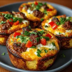 Hatch Chili Breakfast Casserole Cups Recipe