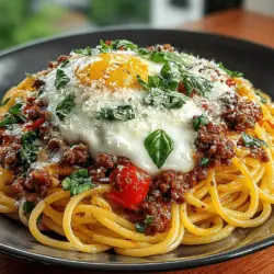 Slow-Cooked Spaghetti with Hatch Peppers Delight