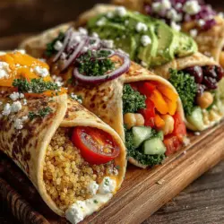 Quinoa & Chickpea Salad Wraps: A Flavorful and Nutritious Delight