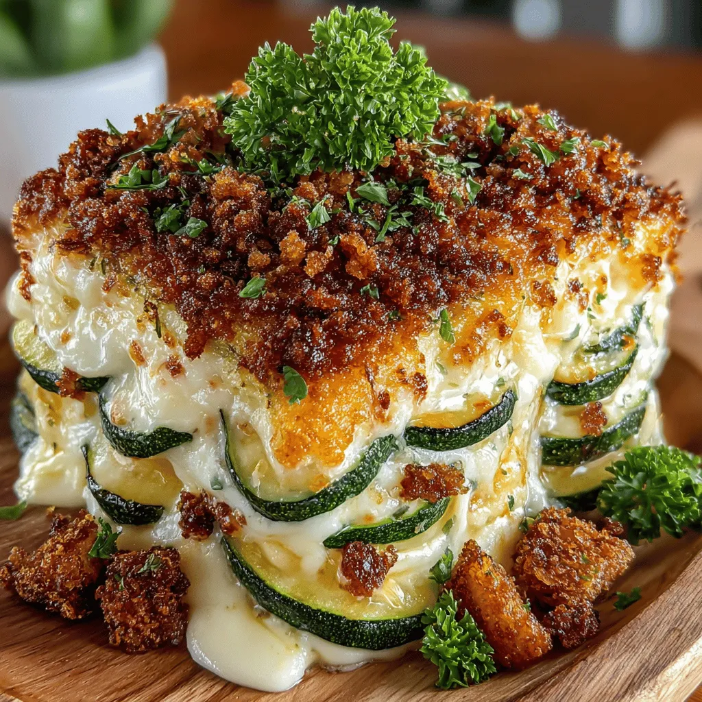 When it comes to comfort food, few dishes can rival the warm, inviting embrace of a cheesy casserole. The Cheesy Zucchini Casserole Delight is a perfect example of a dish that not only satisfies the palate but also celebrates the humble zucchini, transforming it into a delightful main course or side dish. This recipe combines the creaminess of cheese with the tender texture of zucchini, creating a medley that is both rich and satisfying. Ideal for family dinners or potlucks, this casserole is sure to become a favorite at your table.