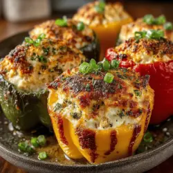 Successfully stuffing your mini peppers is key to ensuring a delightful bite every time. To fill the pepper halves generously without creating a mess, follow these techniques: