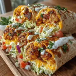 Buffalo Cauliflower Wrap Delight