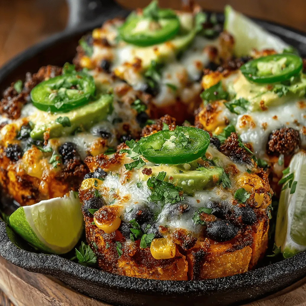 In the world of appetizers and snacks, nachos reign supreme as a beloved dish that brings people together. The crispy texture of tortilla chips topped with melted cheese, savory meats, and a variety of toppings has made nachos a staple at parties, game days, and casual gatherings. However, for those looking to indulge in a healthier option, Mini Sweet Potato Nacho Skillet Cups offer a delightful twist that not only satisfies cravings but also packs a nutritional punch. This recipe transforms the traditional nacho experience by substituting tortilla chips with sweet potato cups, making it suitable for various dietary preferences, including gluten-free and vegetarian diets.
