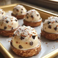In the realm of frozen treats, few options combine indulgence and nutrition quite like Nutty Chilled Delight: Frozen Yogurt Almond Butter Cookie Bites. This delectable recipe is not only a delightful way to satisfy your sweet tooth, but it also offers a range of health benefits, making it an ideal choice for anyone looking to enjoy a guilt-free dessert. Whether you are a fitness enthusiast, a busy parent, or simply someone who appreciates the balance of health and flavor, these frozen bites provide a perfect blend of creamy, nutty, and naturally sweet goodness.