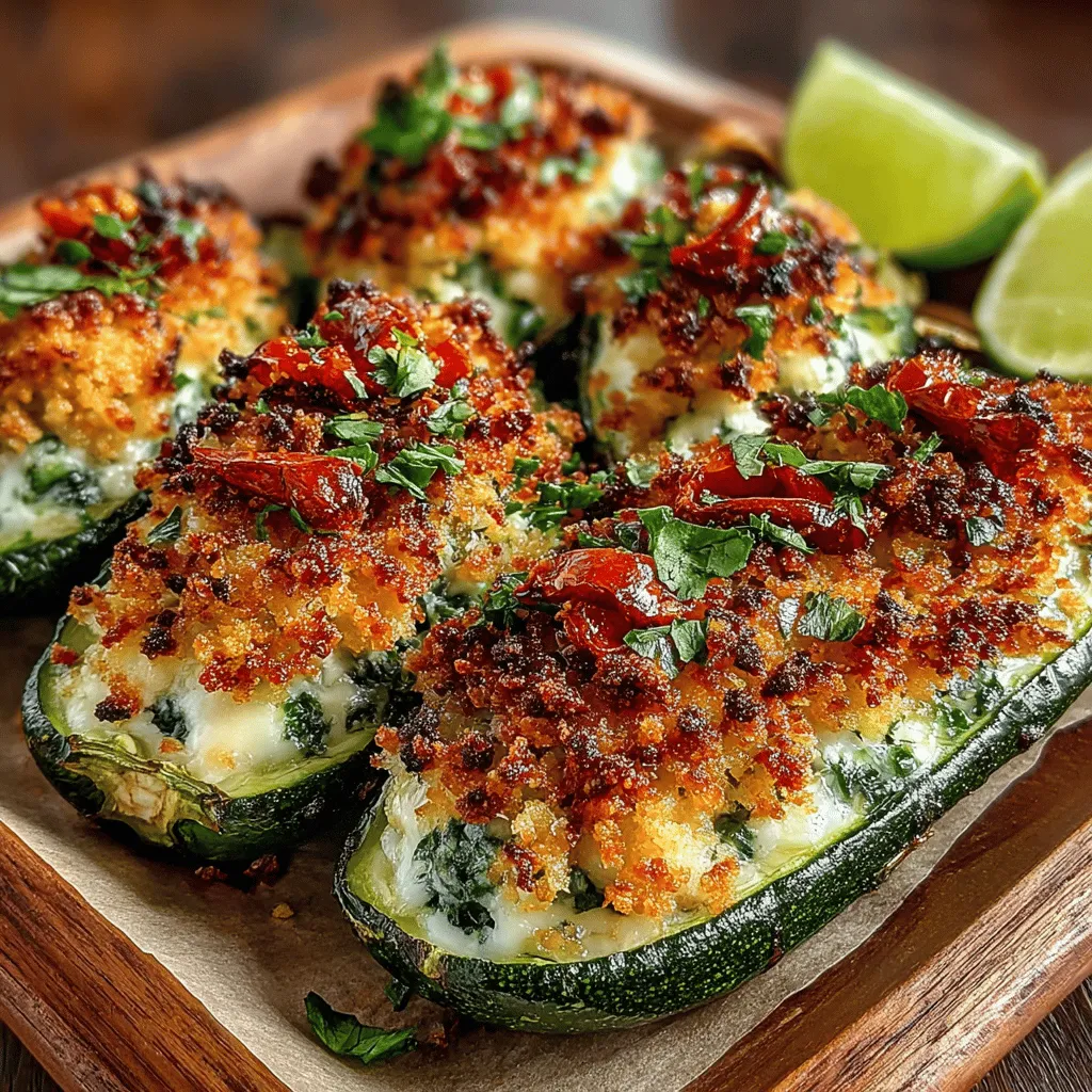 Creating delicious appetizers at home is an experience that brings joy and satisfaction, especially when the flavors are vibrant and the textures are enticing. One such delightful dish that perfectly embodies these qualities is Spicy Zucchini Jalapeño Poppers. These poppers present a unique twist on the classic appetizer, combining the earthy goodness of zucchini with the spicy kick of jalapeños. Ideal for various occasions, whether it’s a family gathering, game day, or simply a casual snack, these poppers promise to impress with their burst of flavors and irresistible crunch.