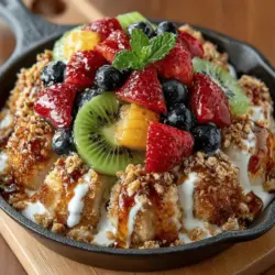Fruity Fiesta Chicken Skillet: A Flavorful and Nutritious Delight