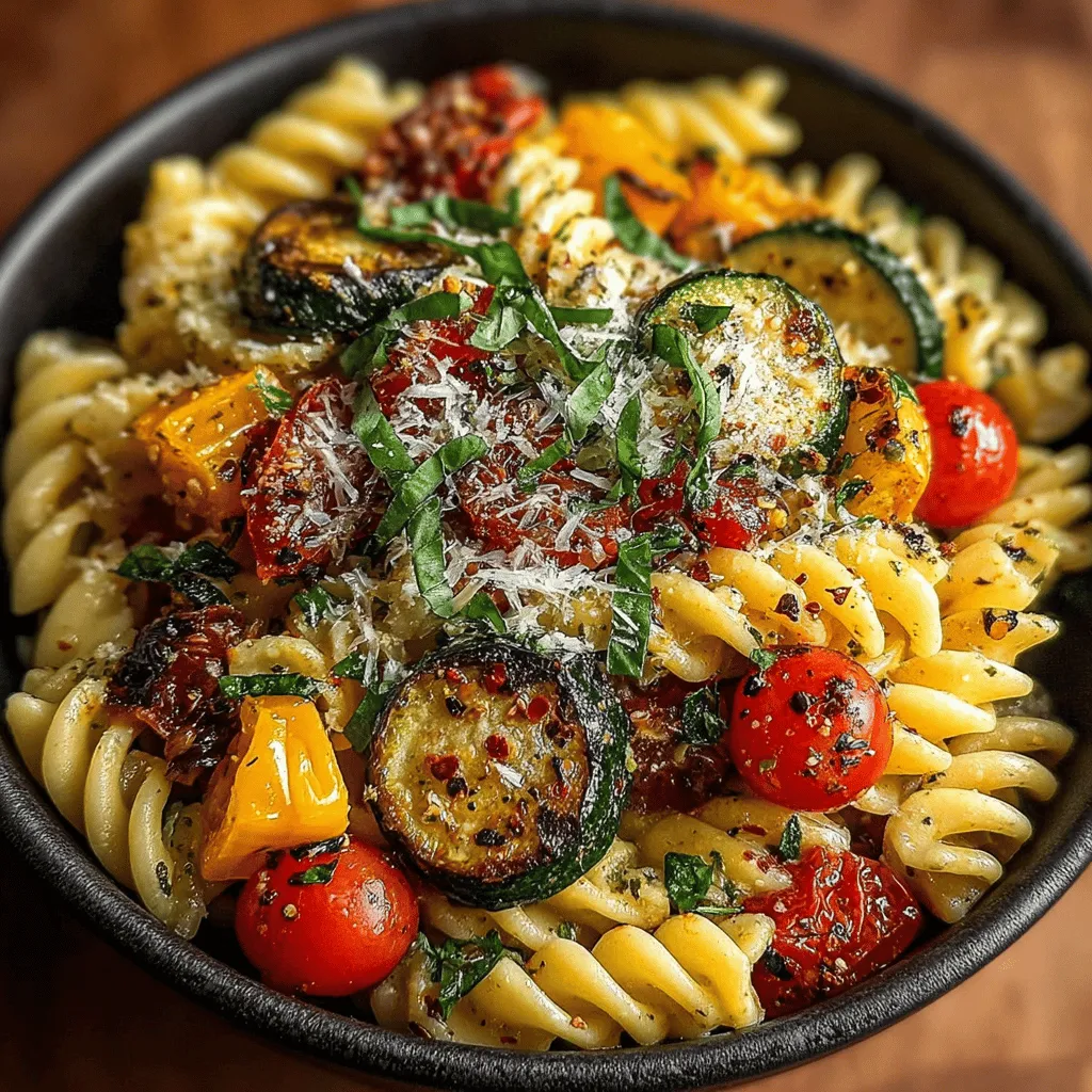 If you're on the lookout for a dish that combines robust flavors with wholesome ingredients, look no further than Spicy Hatch Chili Pasta with Roasted Veggies. This recipe embodies the essence of comfort food while introducing a delightful kick of spice, making it a perfect choice for both weeknight dinners and special occasions. The use of Hatch green chilis elevates this pasta dish beyond the ordinary, infusing it with a unique, earthy flavor that is both vibrant and satisfying.