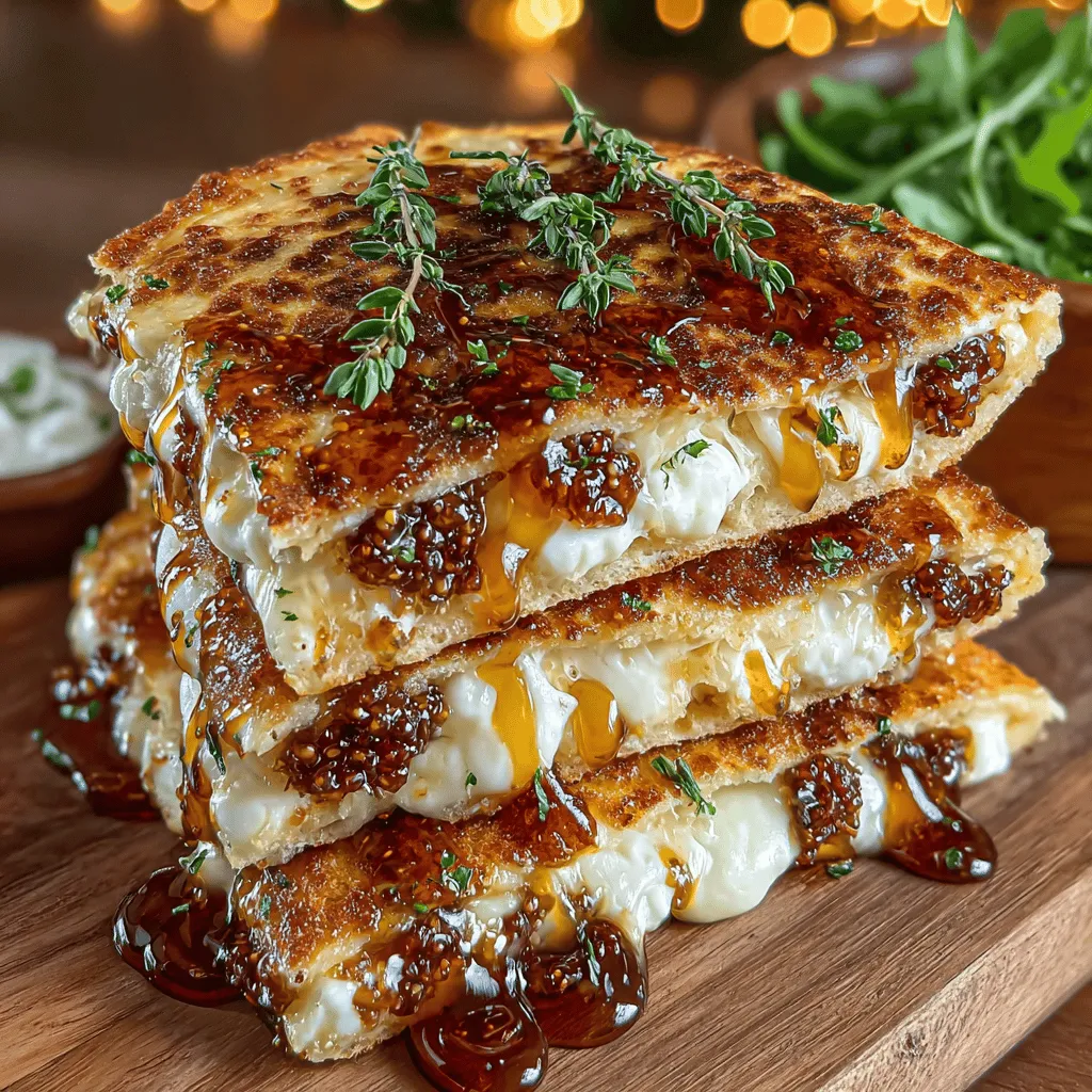 Figgy Delight Quesadillas are a delightful fusion of sweet and savory flavors that elevate the traditional quesadilla to new culinary heights. This unique dish features a harmonious blend of creamy cheese and luscious fig jam, creating a tantalizing experience for the taste buds. As the trend for creative quesadilla recipes continues to rise, Figgy Delight Quesadillas stand out as a versatile option, perfect for serving as an elegant appetizer at gatherings or as a satisfying main course for a cozy night in. The preparation is remarkably straightforward, allowing home cooks of all skill levels to whip up this delicious dish using fresh, high-quality ingredients.