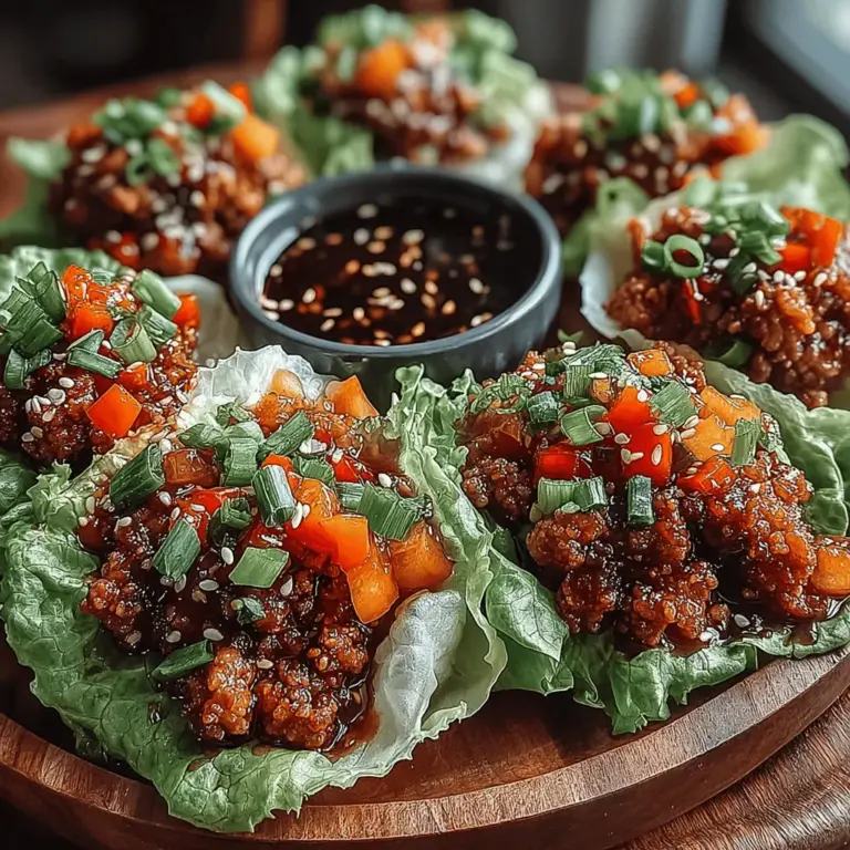 To create the perfect Savory Chicken Teriyaki Lettuce Cups, it's essential to understand the ingredients that come together to make this dish both delicious and nutritious. The main components include ground chicken, a selection of fresh vegetables, and a homemade teriyaki sauce. Each ingredient plays a significant role in achieving the right balance of flavors and textures.