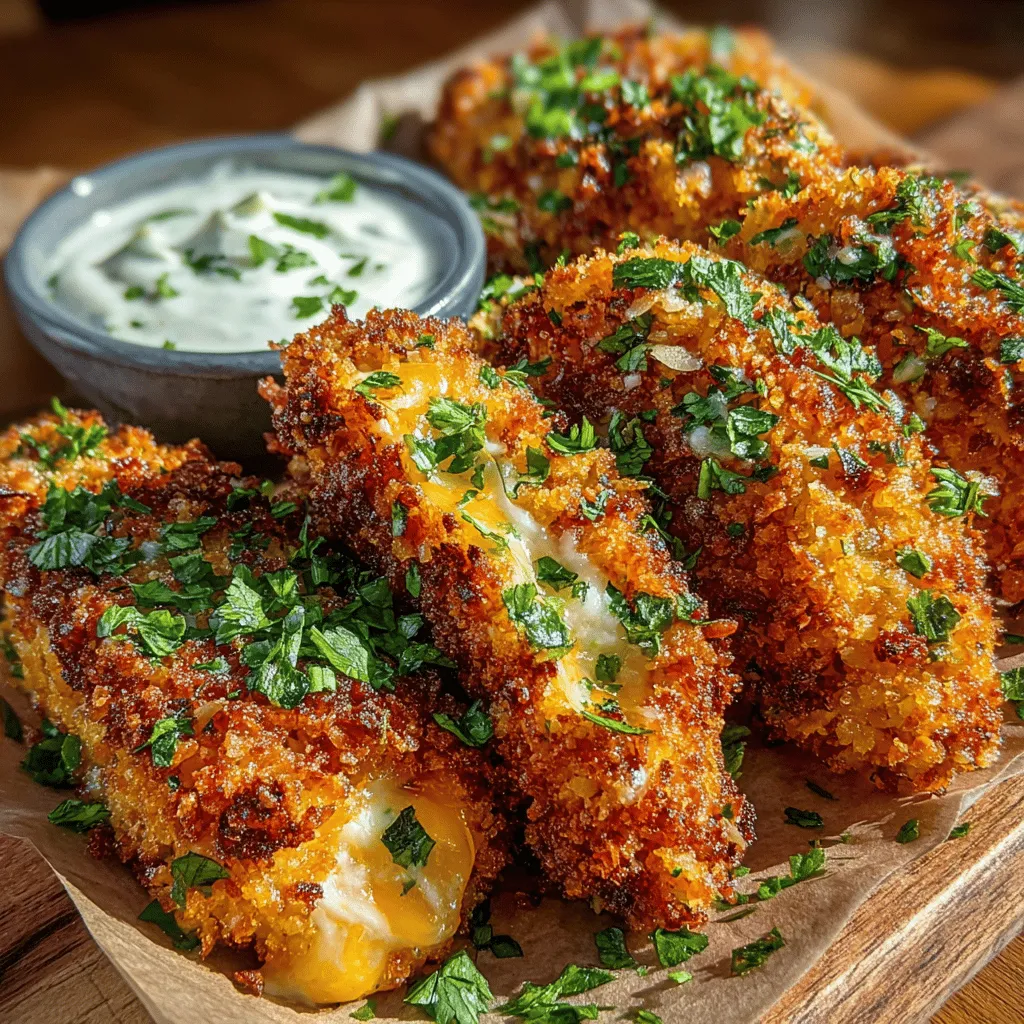 Baked Green Chili Chicken Tenders are a delightful twist on a classic favorite, offering a zesty flavor profile that appeals to both kids and adults alike. These tenders are not only tender and juicy but also boast a creamy filling of Monterey Jack cheese and green chilies, making each bite a flavor-packed experience. The contrast of the creamy cheese and the spicy kick from the green chilies pairs beautifully with the satisfying crunch of the coating, which is skillfully crafted using a combination of cornflakes and Panko breadcrumbs.