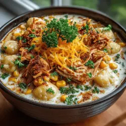 Slow-Cooked Creamy Chicken and Corn Delight
