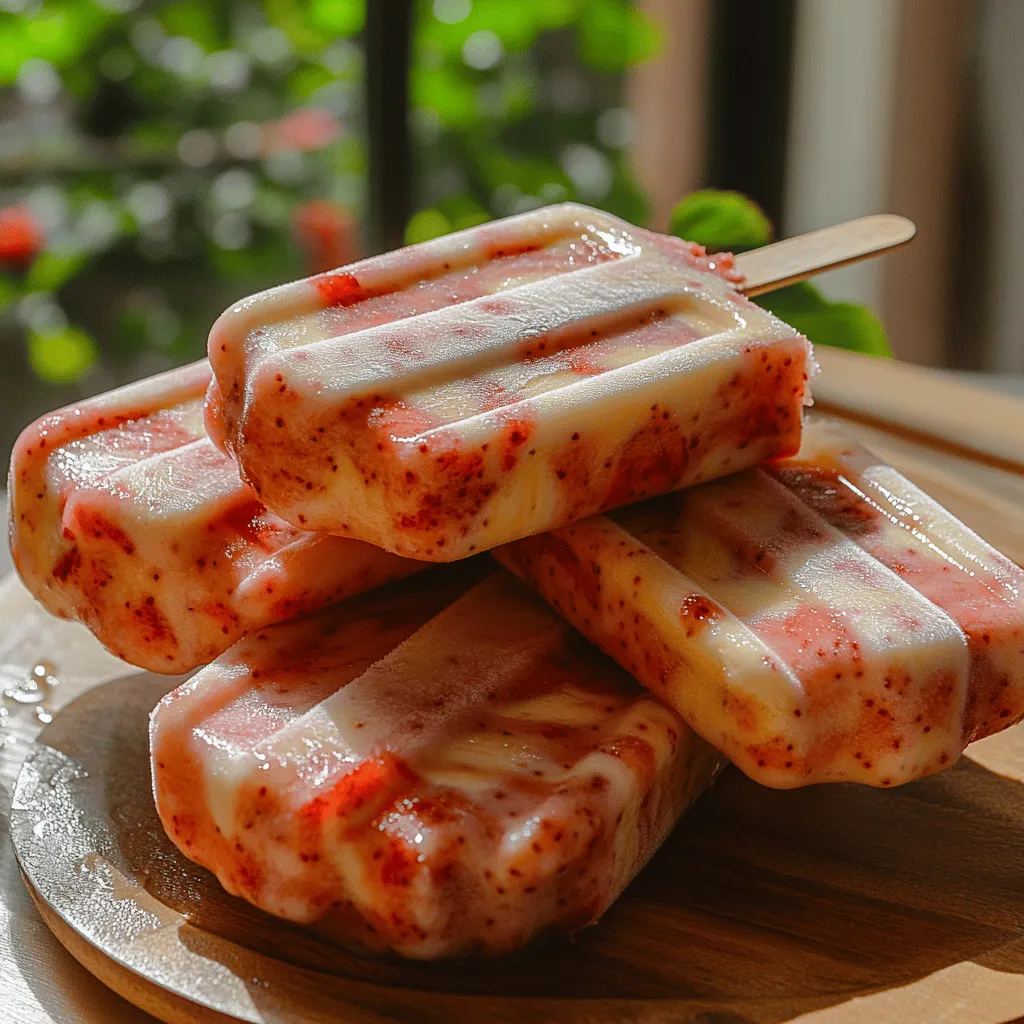 As the temperatures rise and the sun shines brighter, homemade frozen treats become a delightful way to cool off during warm days. With the increasing popularity of healthier snack options, many people are turning to DIY frozen desserts made with fresh ingredients. One such tempting treat is the Frozen Banana Strawberry Swirl Pops. These pops not only satisfy your sweet tooth but also pack a nutritional punch, making them a guilt-free indulgence for all ages.