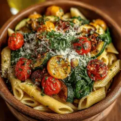 Zesty Lemon Basil Whole Wheat Pasta Delight
