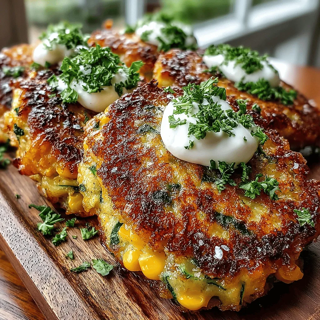 When it comes to versatile and delightful dishes, zucchini and corn fritters stand out as a favorite among home cooks and food enthusiasts alike. These fritters are not only a wonderful appetizer or side dish but can also shine as a light main course, making them an ideal choice for any meal of the day. With their crispy exterior and tender interior, they offer a satisfying texture that's hard to resist. The combination of fresh zucchini and sweet corn creates a flavor harmony that is bright, fresh, and simply irresistible.