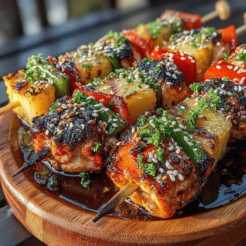 As summer rolls in, the allure of grilled skewers becomes irresistible. These delightful bites are perfect for outdoor gatherings, backyard barbecues, or even just a casual family dinner. Their versatility allows for an endless combination of flavors and ingredients, making them a go-to choice for entertaining guests or simply enjoying a meal al fresco. Among the myriad of skewer recipes, Pineapple Teriyaki Chicken Skewers stand out as a harmonious blend of sweet and savory flavors that tantalize the palate and evoke the essence of tropical cuisine.