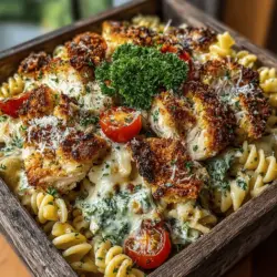 Baked Chicken Caesar Pasta Bowls: A Culinary Delight