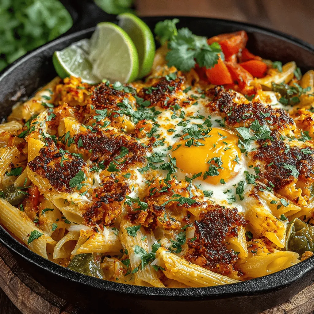When it comes to weeknight dinners, the quest for a meal that is both satisfying and easy to prepare can often feel overwhelming. Enter the Creamy Hatch Chili Pasta Skillet, a dish that seamlessly combines creamy, rich flavors with the vibrant kick of Hatch chilies, creating a culinary experience that is both comforting and exciting. This one-skillet meal not only cuts down on cleanup time but also delivers on taste, making it the perfect solution for busy households aiming to enjoy a delicious homemade dinner without the fuss.