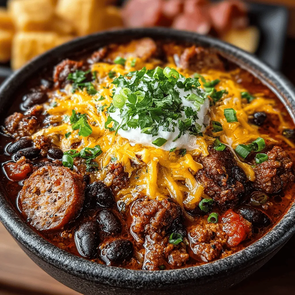When it comes to comfort food, few dishes can rival the heartiness and warmth of a bowl of chili. But what if you could elevate that classic recipe with a unique twist that introduces a variety of flavors and textures? Enter the Slow Cooker Charcuterie Chili—a dish that marries the traditional elements of chili with the rich, diverse flavors of charcuterie. This innovative take on a beloved recipe not only tantalizes your taste buds but also serves as a crowd-pleasing centerpiece for any gathering.