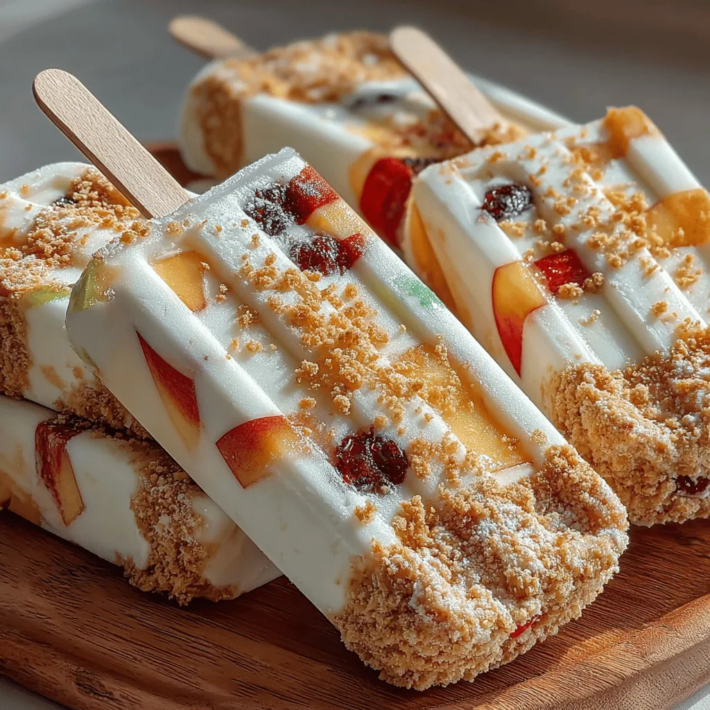 As the sun blazes high in the sky and the temperature rises, the craving for refreshing summer treats becomes almost irresistible. What better way to cool down than with a homemade frozen dessert that captures the essence of a classic favorite? Enter the Frosty Apple Pie Yogurt Pops—an innovative recipe that artfully combines the nostalgic flavors of apple pie with the creamy, nutritious goodness of yogurt. These delightful pops not only satisfy your sweet tooth but also provide a healthier alternative to traditional ice cream, making them perfect for families and individuals mindful of their dietary choices.